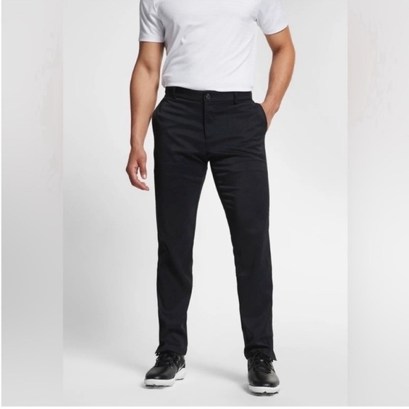 Nike Men’s Golf Tour Performance Dri-Fit Black Athletic Pants Size 40 X 32 - Picture 1 of 7